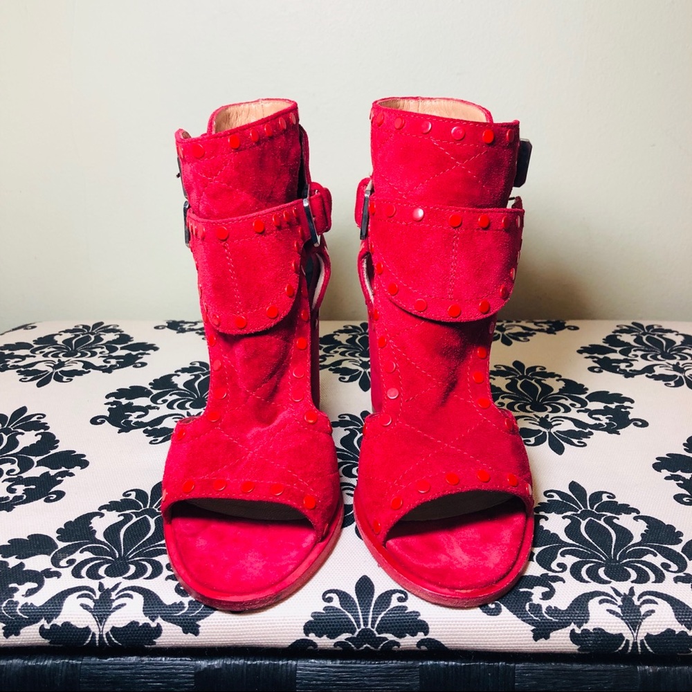 🛑Laurence Dacade Suede Caged Sandals size 7